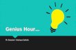 Genius hour presentation