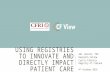 Patients Driving Health Innovation - Dr Abaigeal Jackson CF Registry - October 5th 2016