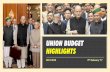 Highlights of Union Budget 2017-18 of India