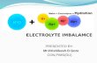 Electrolytes imbalance