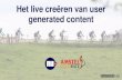 DML 2016 - Nu.nl en Amstel: Het live creëren van user generated content - Charlotte Nijs