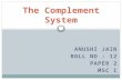The complement system