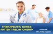 Therapeutic Nurse Patient relationship
