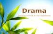 Activities in teaching drama