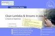 Clean Lambdas & Streams in Java8