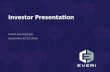 EVRI Investor Presentation 09-16