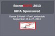 IHPA Sponsored StormEXPO 2013