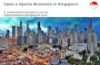 Open a Sports Business in Singapore