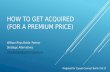 How To Get Acquired (For A Premium Price) | Rhys Dekle