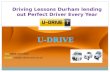 Driving lessons durham lending out perfect driver every year