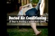 Ducted Air Conditioning - 5 Steps to Avoiding a System that’s CRAP!