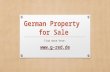 German Property for Sale