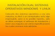 Instalación dual windows linux
