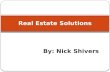 Methods and Techniques of Real Estate   - Nick Shivers