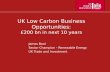James beal low carbon business ops presentation