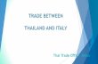 Thailand - Trade data 2015/2016