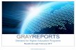 2017 February GrayReports - Demand Trends in Higher Education