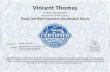 Vinny HAAG roof certificate