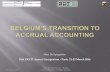 Belgium's Transition to Accrual Accounting - Marc De Spiegeleire, Belgium