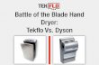 Battle of the Blade Hand Dryer