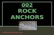 Anchors rock anchors