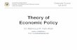 Economic policy course