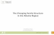 The Changing Family Structure in the Atlanta Region