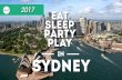 Eat, Sleep, Party & Play in Sydney