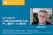 India growth, urbanization and poverty — Martin Ravallion, Georgetown University — WRI Cities Research Seminar Series