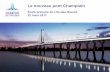 Présentation École primaire de l'Île-des-Soeurs - Nouveau pont Champlain - 22 mars 2017