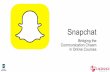 Snapchat: Bridging the Communication Chasm in Online Courses