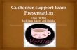 operation   customer support team