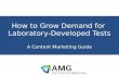 How to Grow Demand for Laboratory-Developed Tests (LDTs) - A Content Marketing Guide