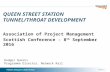 Queen street station tunnel or throat development  rodger querns