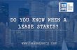 When does a lease start
