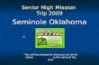 Oklahoma Mission Trip