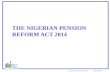Pension Act Reform 2014