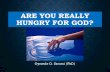 Are you really hungry for God