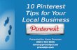 10 Pinterest Tips For Your Local Business Presentation