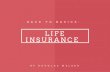 Back to Basics: Life insurance