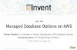(DAT202) Managed Database Options on AWS