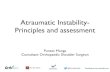 Atraumatic Shoulder Instability Principles and Assessment