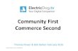 Community first Commerce second