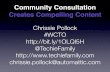 Community Consultation Creates Compelling Content