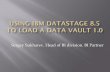 Using IBM DataStage 8.5 to load a Data Vault