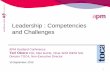 Leadership competencies and challenges (Teri Okoro) SCOT100915