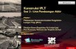 Instalasi Pengolahan Lumpur Tinja (IPLT) - Tahap Konstruksi - Unit Pembuangan Akhir