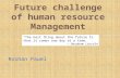 HUman Resource future