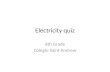 Electricity quiz (1)
