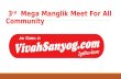 3rd mega manglik meet at vivahsanyog.com matrimonial